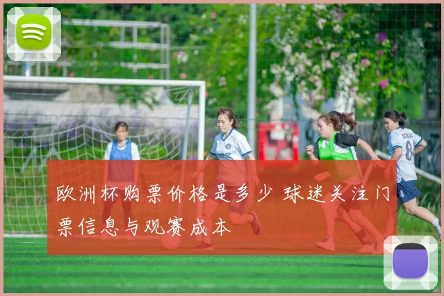 欧洲杯购票价格是多少 球迷关注门票信息与观赛成本