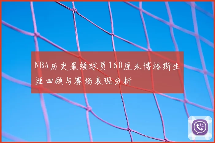 NBA历史最矮球员160厘米博格斯生涯回顾与赛场表现分析